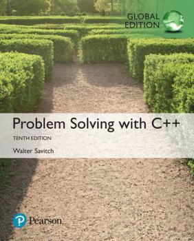 Paperback Problem Solving with C++, Global Edition Book