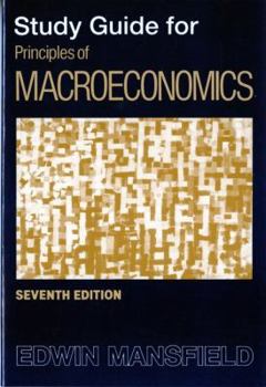 Paperback Study Guide: For Principles of Macroeconomics, Seventh Edition Book