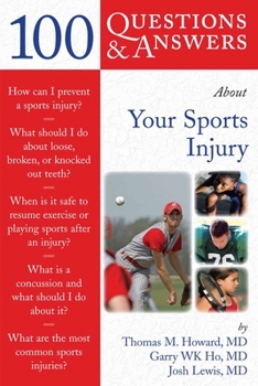 Paperback 100 Q&as about Your Sports Injury Book