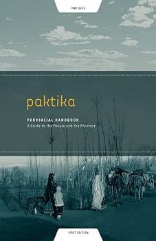 Paperback Paktika Provincial Handbook: A Guide to the People and the Province Book