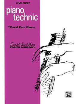 Paperback Piano Technic: Level 3 (David Carr Glover Piano Library) Book