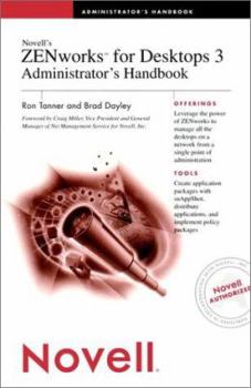 Paperback Novell's ZENworks for Desktops 3 Administrator's Handbook Book