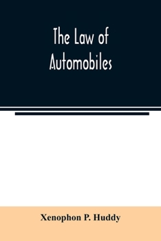 Paperback The law of automobiles Book