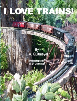 Hardcover I Love Trains Book