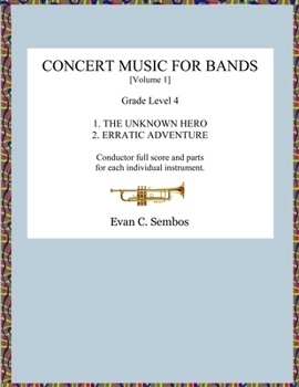 Paperback CONCERT MUSIC FOR BANDS (Volume 1) Book
