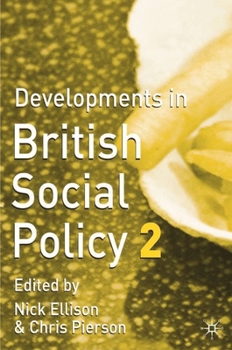Paperback Developments in British Social Policy Book