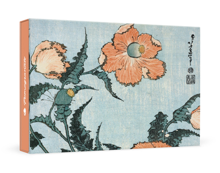 Misc. Hokusai: Poppies Small Boxed Cards Book