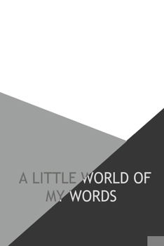 Paperback A Little world of my words: A5 Journal Diary Notebook (6x 9) Personal Diary Planner Book