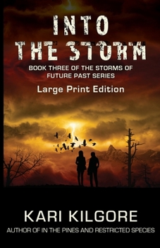 Paperback Into the Storm [Large Print] Book