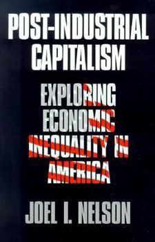 Paperback Post-Industrial Capitalism: Exploring Economic Inequality in America Book