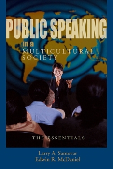 Paperback Public Speaking in a Multicultural Society: The Essentials Book