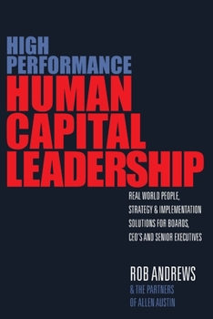 Paperback High Performance Human Capital Leadership Book