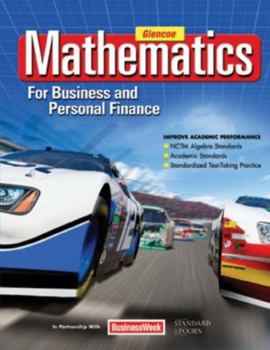 Hardcover Mathematics for Business and Personal Finance, Student Edition Book