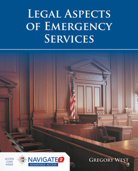 Paperback Legal Aspects of Emergency Services [With Access Code] Book