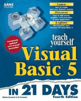 Paperback Teach Yourself Visual Basic 5 in 21 Days Book