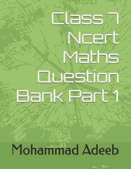 Paperback Class 7 Ncert Maths Question Bank Part 1 Book