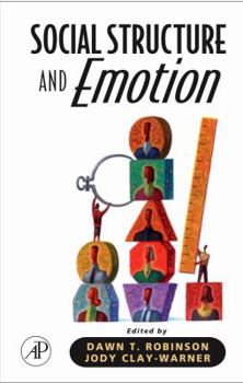Hardcover Social Structure and Emotion Book