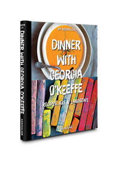 Spiral-bound Dinner with Georgia O'Keeffe Book