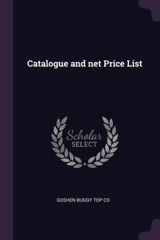 Paperback Catalogue and net Price List Book