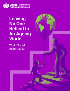 Paperback World Social Report 2023: Leaving No One Behind in an Ageing World Book