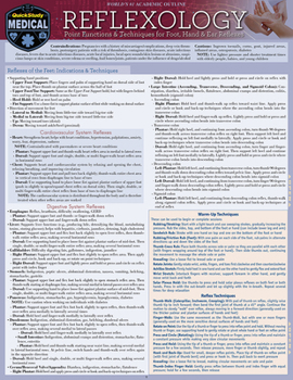 Misc. Reflexology - Point Functions: A Quickstudy Laminated Reference Guide Book