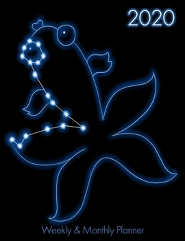 2020 Weekly & Monthly Planner: Pisces Zodiac Agenda With Daily Goals And Meal Plan Large