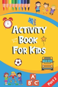 Paperback Activity Book For Kids Book