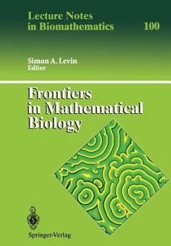 Paperback Frontiers in Mathematical Biology Book