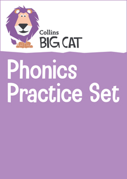 Paperback Complete Phonics Starter Set: Band 01a Pink - Band 04 Blue (Collins Big Cat Sets) Book