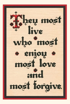 Paperback Vintage Journal Enjoy, Love, Forgive Book