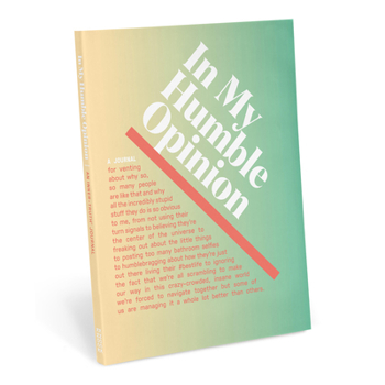 Paperback Knock Knock In My Humble Opinion Inner-Truth Journal (Ombre Version) Book