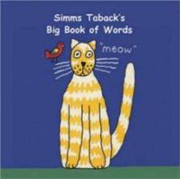 Hardcover SIMMs Taback's Big Book of Words Book