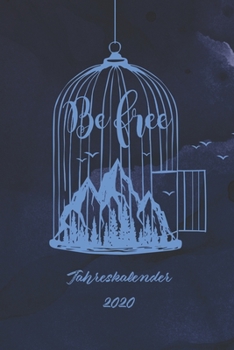 Jahreskalender 2020: 365 Tage 52 / 53 Wochen undatiert A5 Notizbuch für Notizen & Termine Wochenplaner 200 Seiten (German Edition)