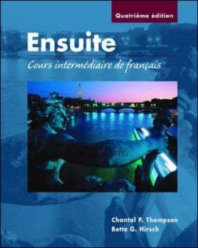 Paperback Ensuite: Cours Intermediaire de Francais (Student Edition) Book