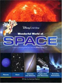 Hardcover Disney Learning Wonderful World of Space Book