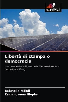 Paperback Libertà di stampa o democrazia [Italian] Book