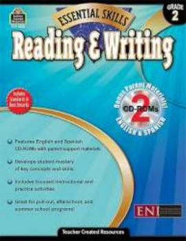 Paperback Essential Skills: Reading & Writing Grd 2 (Essential Skills (Teacher Created Resources)) Book