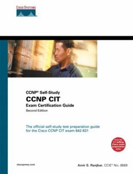 Hardcover CCNP Cit Exam Certification Guide (CCNP Self-Study, 642-831) Book