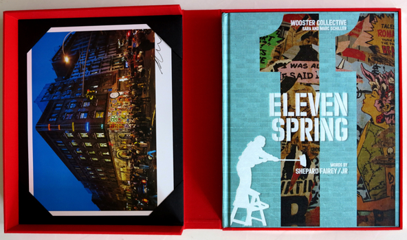 Hardcover Eleven Spring Ltd Ed: Marc and Sara Schiller: A Celebration of Street Art Book