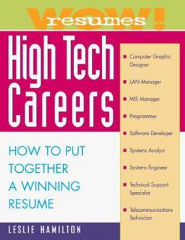 Paperback Wow! Resumes for High Tech Careers: How to Put Together a Winning Resume Book