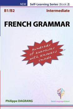 Paperback FRENCH GRAMMAR With Answers - Intermediate Book