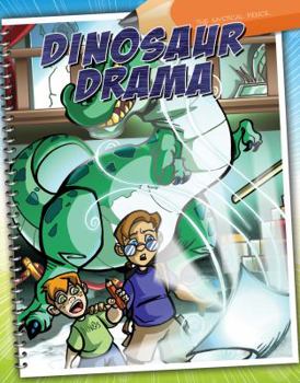 Library Binding Dinosaur Drama Book