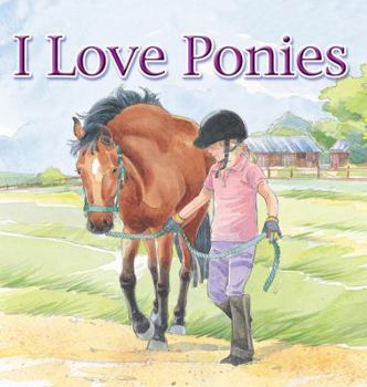 Hardcover I Love Ponies Book