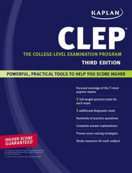 Paperback Kaplan CLEP: The College-Level Examination Program Book