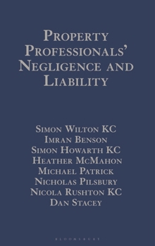 Hardcover Property Professionals' Negligence and Liability Book