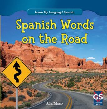 Library Binding Spanish Words on the Road Book