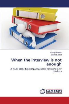 Paperback When the interview is not enough Book