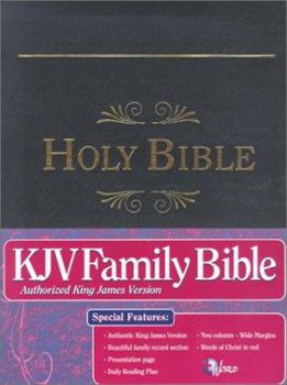 Leather Bound Family Bible-KJV Book