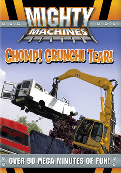 DVD Mighty Machines: Chomp! Crunch! Tear! Book