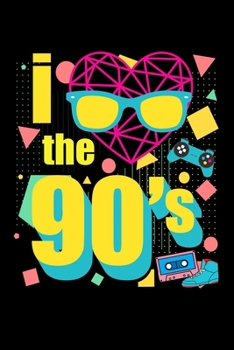 Notebook: Retro Vintage 90S 90S Vinyl Cassette Gifts 120 Pages, 6X9 Inches, Dot Grid